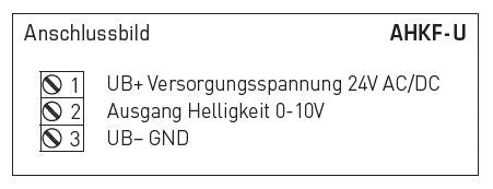 Lichtsensor 0-10V | zur Anschaltung von Werbeanlagen und Außenleuchten