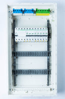 Modular plug-in DIN rail device carrier (without DIN rail devices)